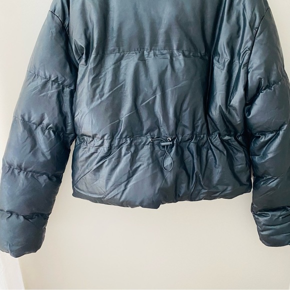 Altar'd State Zip Up Puff Jacket Black Sz Medium - Picture 9 of 10